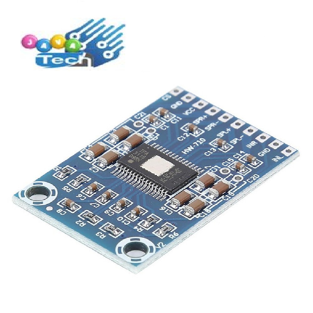 HW-710 TPA3116D2 Mini Stereo Audio Amplifier Class D 2x50W | Lazada ...