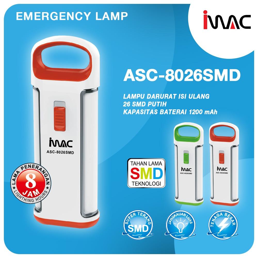 Lampu Emergency IMAC ASC-8026 SMD