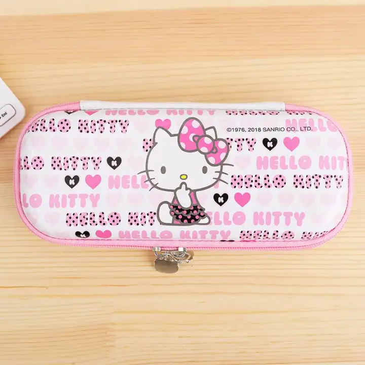 Sanrio Hello Kitty Pencil Pen Stationery Holder Case Makeup Bag Storage Pouch