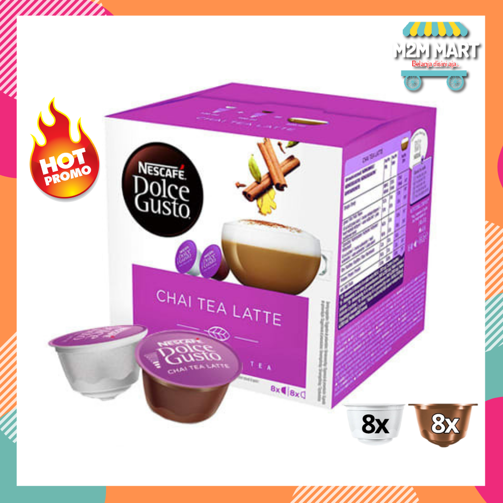 Kopi Nescafe Dolce Gusto Chai Tea Latte Capsule Lazada Indonesia