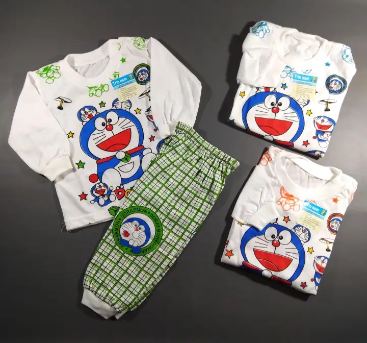 82 Koleksi Model Baju Bayi Doraemon HD