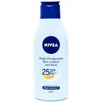 Nivea Daily Protection Sun Lotion SPF25 100ml