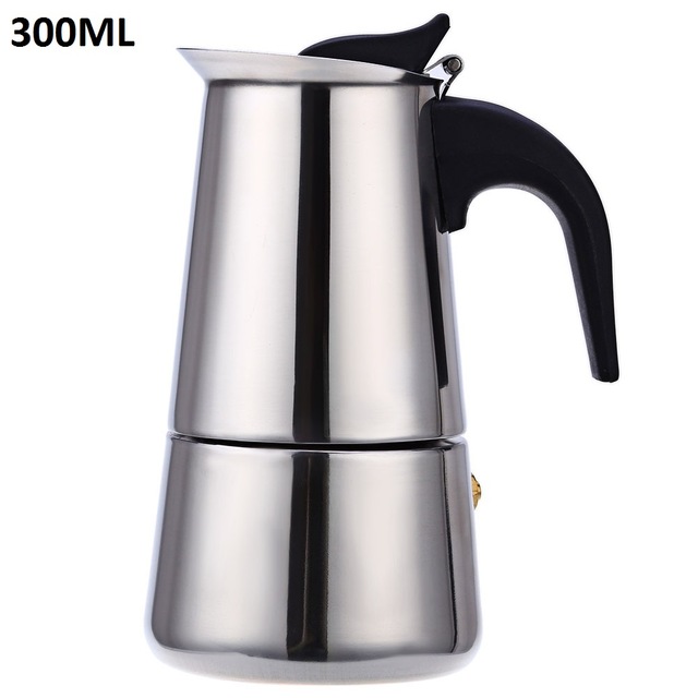 Jual One Two Cups Espresso Coffee Maker Moka Pot Filter 300ml 6 Cups - JF11  - Jakarta Pusat - Jak Supplier And Roastery