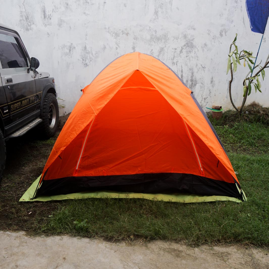 Tenda Zebra Double Layer Kapasitas 2 Zebra Tent Tenda Dome Tenda ...