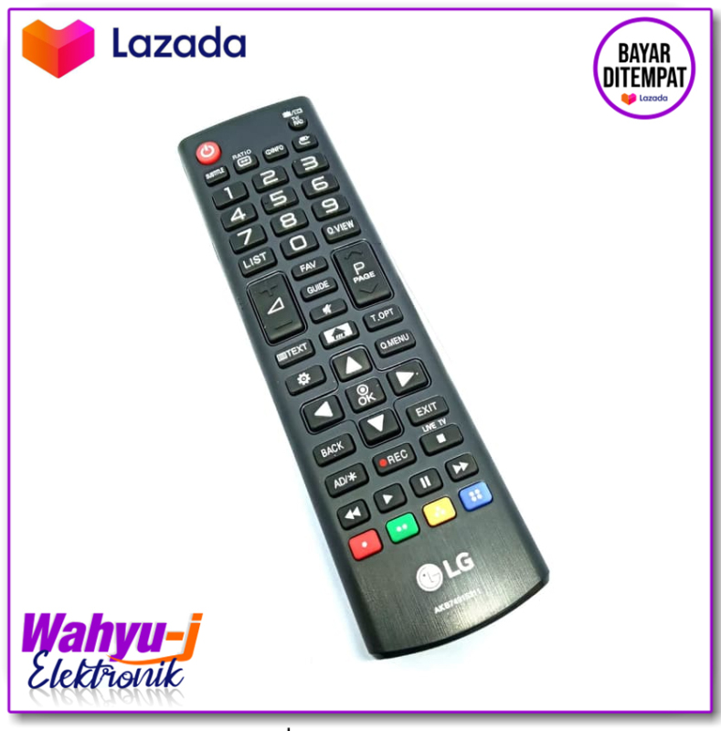 LG Remote LCD/LED TV - Hitam