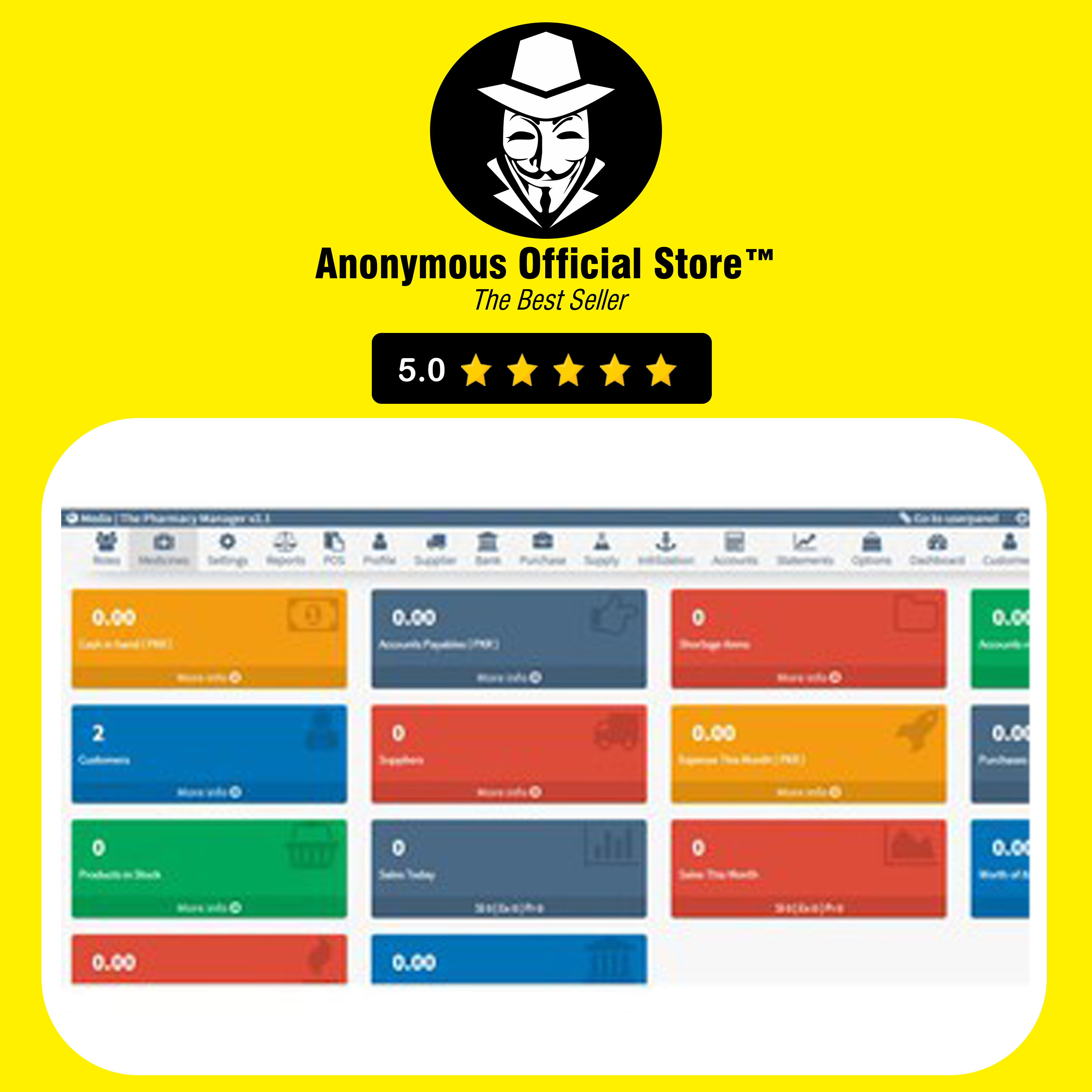 SOURCE CODE APLIKASI POS IPOS APOTIK FARMASI APOTEK KLINIK OBAT LENGKAP ...