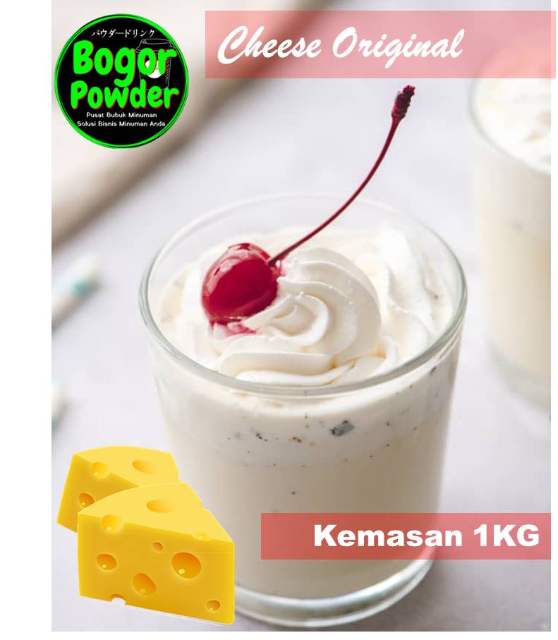 Cheese Original 1kg / Minuman Rasa Keju 1kg / Cheese Drink 1kg / Chese ...