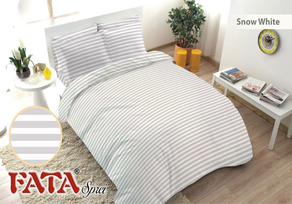 Sprei Fata Polos Emboss Queen 160 X 200 Cm Desain Lazada Indonesia