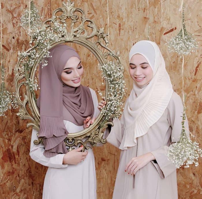 BARBARA - JILBAB PASHMINA IMPOR SIFON PLISKET