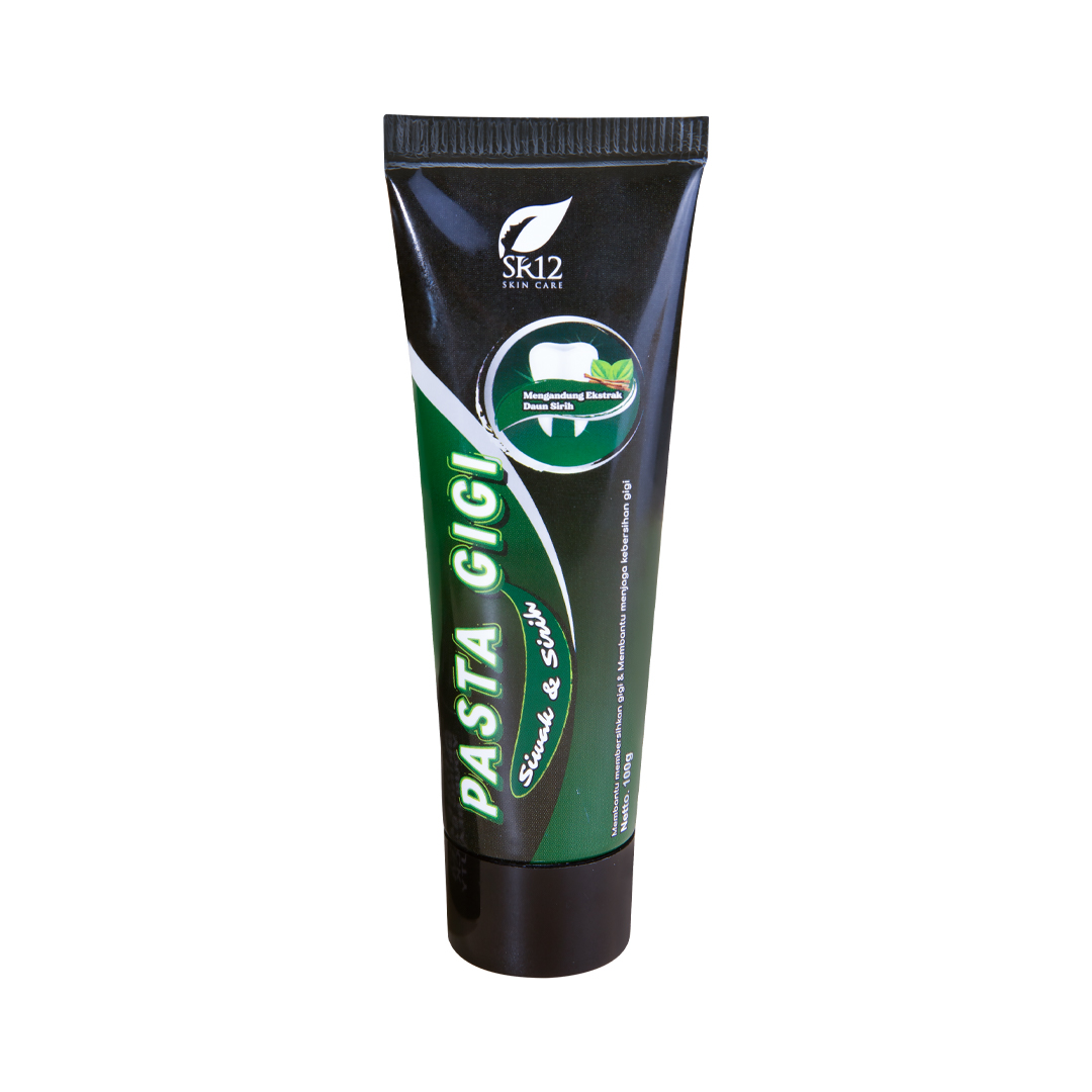 Pasta gigi siwak sirih SR12 herbal untuk gigi sensitif/Kurangi karang