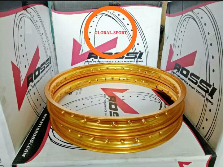 Velg Jari Jari V - Rossi Ukuran 140 x 17 - Gold 1 Pasang