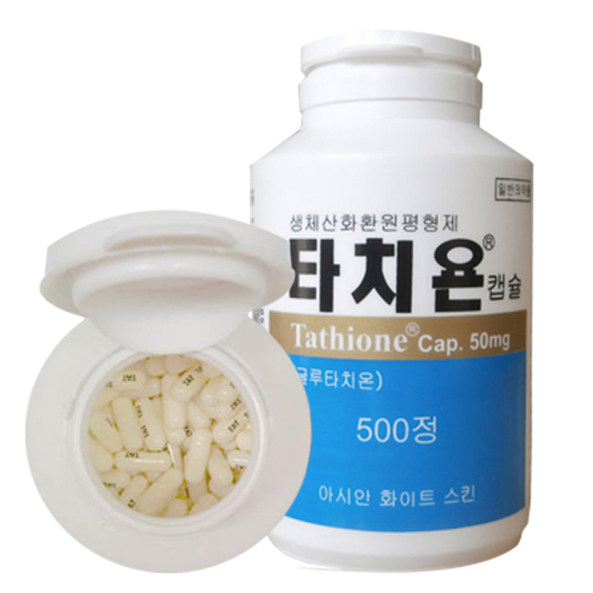 Tathione Cap Korea 50mg Suplemen Pemutih 500 Kapsul Lazada Indonesia