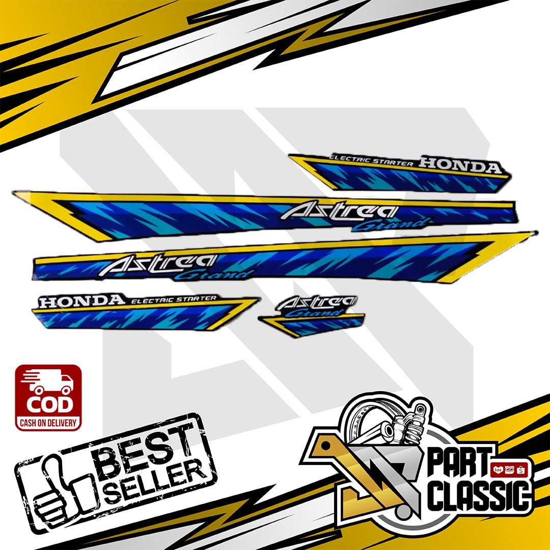 Stiker striping honda astrea grand bulus impresa sabit Stiker Astrea ...