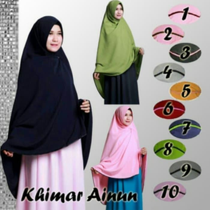 PROMO Jilbab/Kerudung Khimar Syar'i Murah Langsung Pakai(model, terbaru) TERBARU