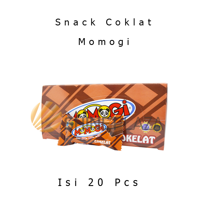 [BOX] Momogi Rasa Coklat Makanan Ringan Chocolate Halal MUI Lazada Indonesia