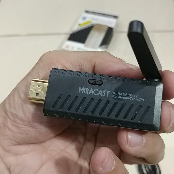 NEW! WEARNES MIRACAST BERGARANSI -WIRELESS DISPLAY DONGLE WIFI HDMI