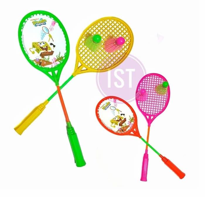 Mainan Raket Badminton SpongeBob No.RKC 04001-1