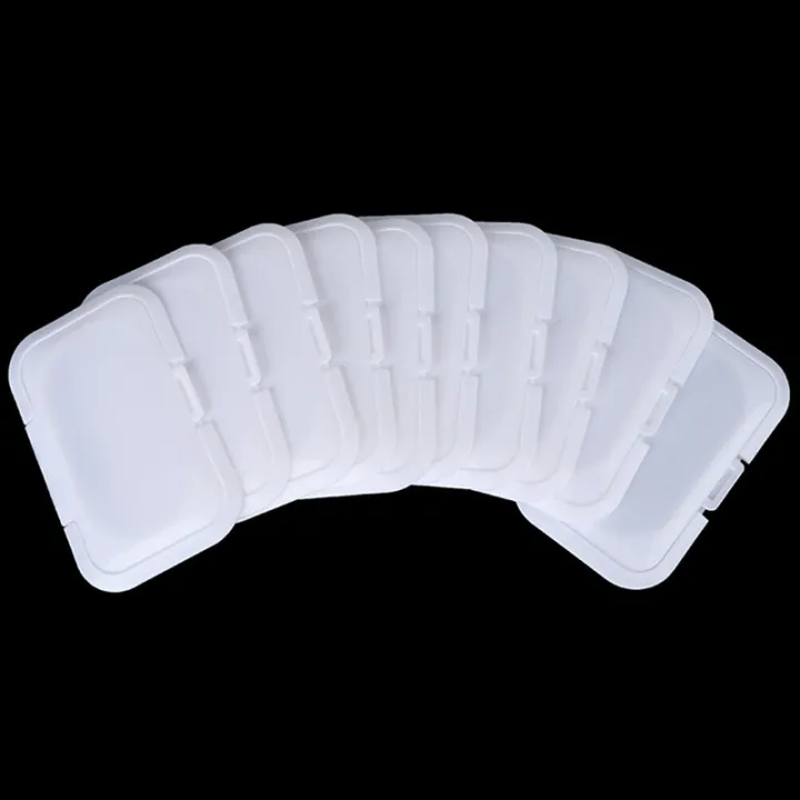 Dasing 10Pcs Reusable Baby Wipes Lid Baby Wet Wipes Cover Tissues Box Wet Paper Lid