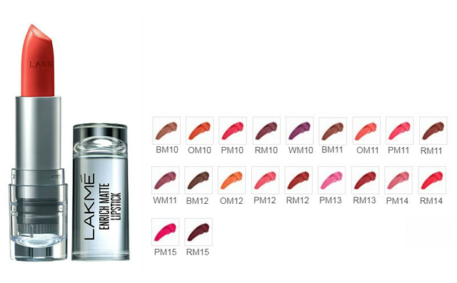 lakme enrich matte lipstick rm15