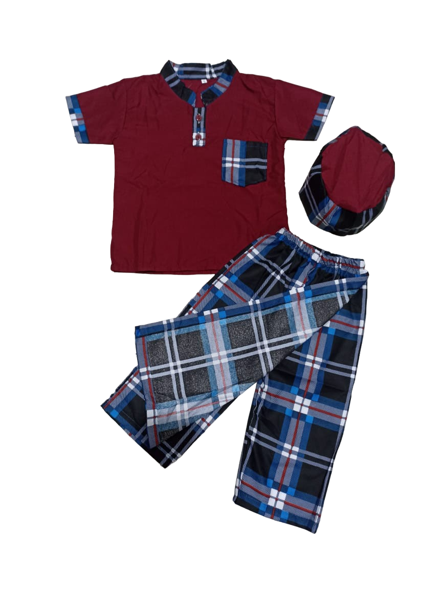 BAJU MUSLIM ANAK MODEL SARKOCI UNTUK ANAK USIA 1 2 3 4 5 6 7 8 9 10