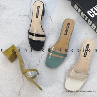 High Heels Wanita 2020 Pesta Import Branded Highheels Kondangan Tali Hak Remaja Kekinian Terbaru Korea Murah Tahu Kaca Tinggi Dewasa Sepatu High Heels Wanita New Livia Hitam 37 Pq529 Lazada Indonesia