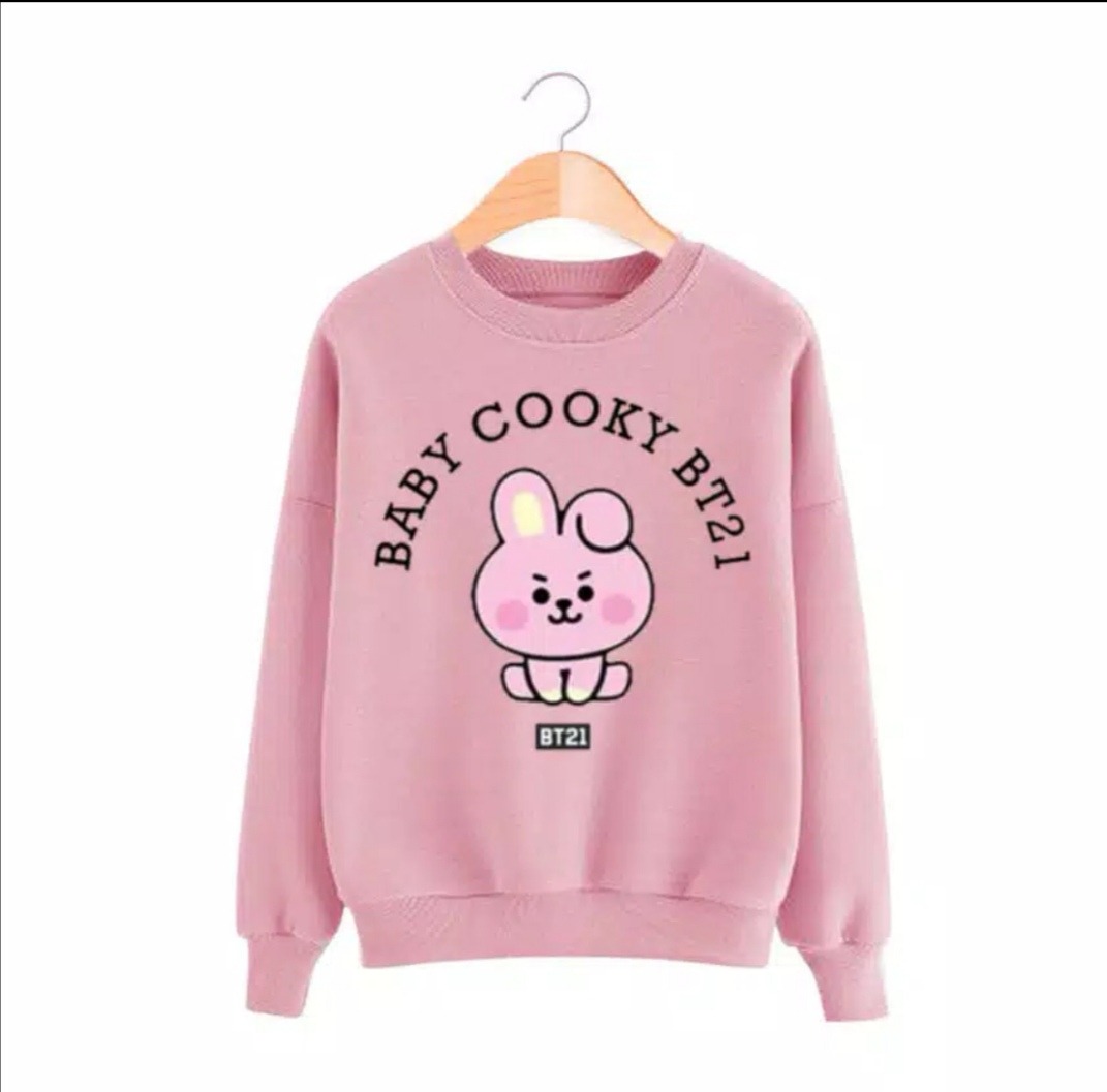 Sweater Wanita Baby Cooky BT21 Lazada Indonesia