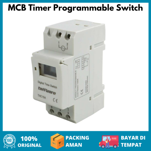 Timer Bel Otomatis Relay Stopkontak On Off Timer Delay / Timer Programmable Time Switch ...