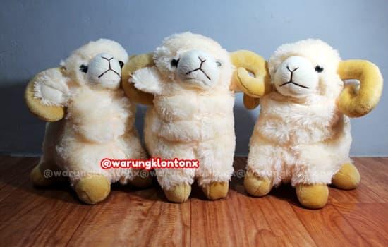 Boneka Domba Tanduk Lucu Berkualitas (Boneka SP 351)