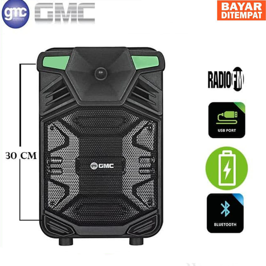 speaker bluetooth gmc 897m