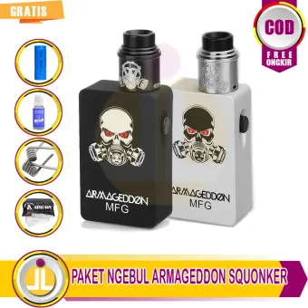 Lacar Jaya Paket Siap Ngebul Vape Druga Armageddon Squonker