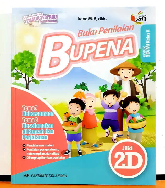 Buku Bupena 2d Sd Kelas 2 K2013 Revisi Tema 7 Dan Tema 8 By Irene Mja Dkk Lazada Indonesia