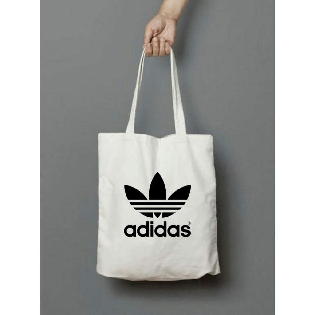adidas floral tote bag