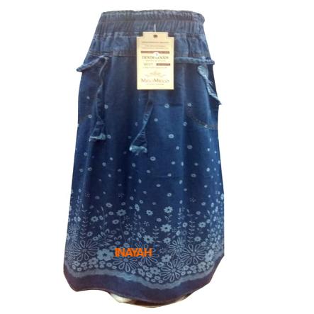 Rok Maxi Muliani Longskirt Panjang Jeans Anak Perempuan