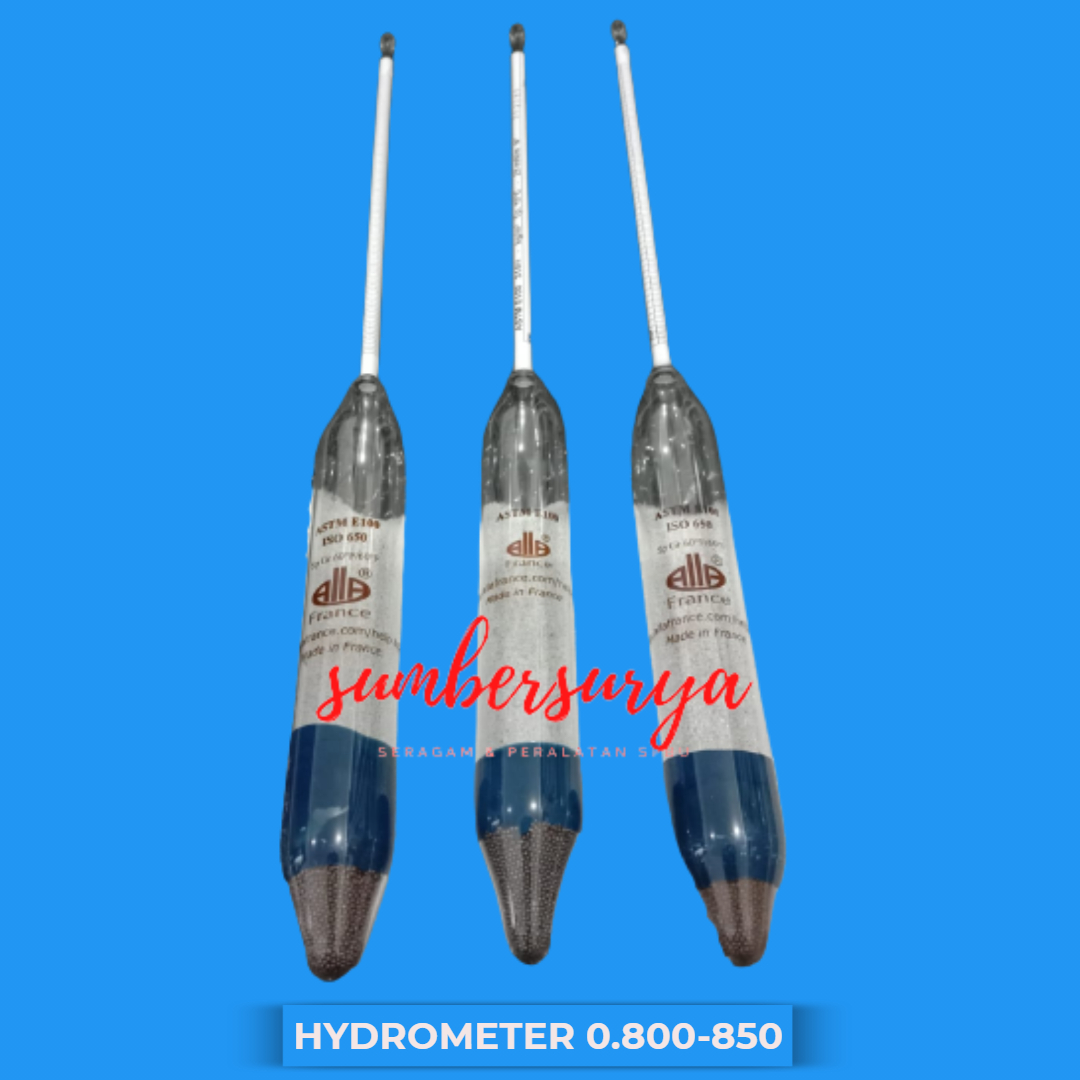 Hydrometer Alat Ukur BBM Hidrometer ASTM Allafrance Density Densitas