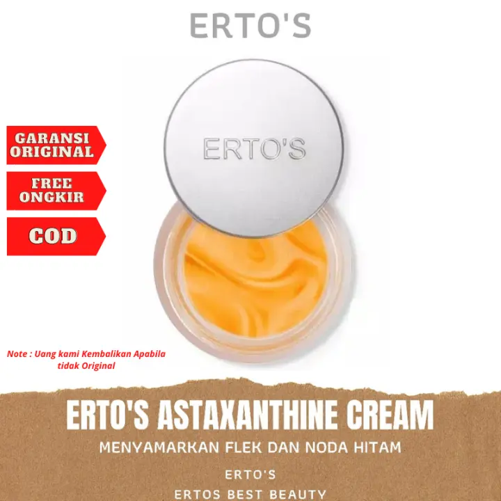 Ertos Astaxanthine Whitening Essence Cream Krim Penghilang Flek Hitam Membandel Ampuh Bopm Lazada Indonesia