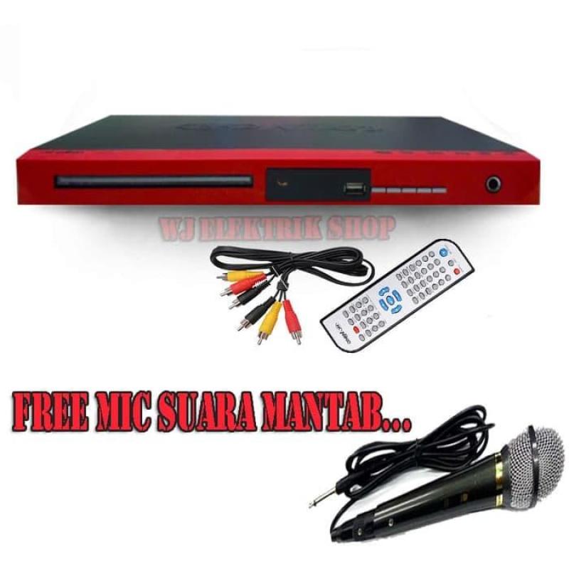 NIKO DVD Player handal Baca Untuk Semua Kaset dvd Free mic 1pcs