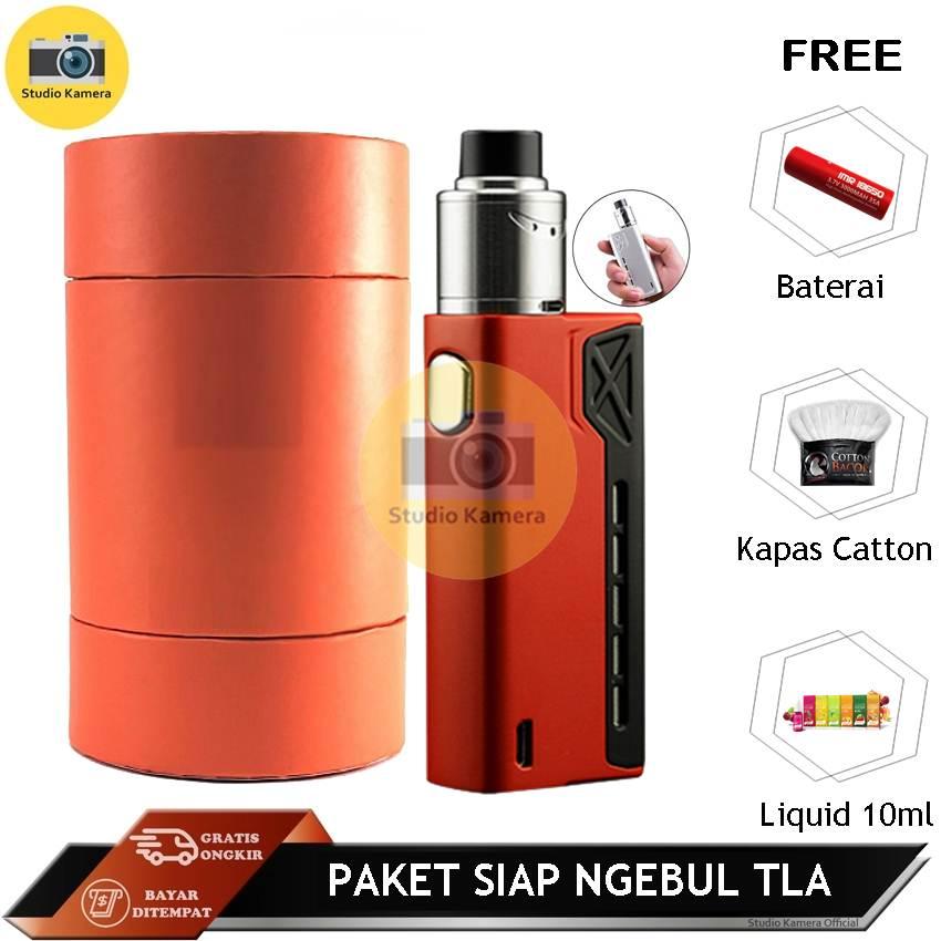 Studio Kamera - Paket Siap Ngebul TLA Terminator Rokok Elektrik Vape TLA + Free Baterai Kabel Data Coil Liquid Kapas Studio Kamera - Paket Siap Ngebul TLA Terminator Rokok Elektrik Vape TLA + Free Baterai Kabel Data Coil Liquid Kapas