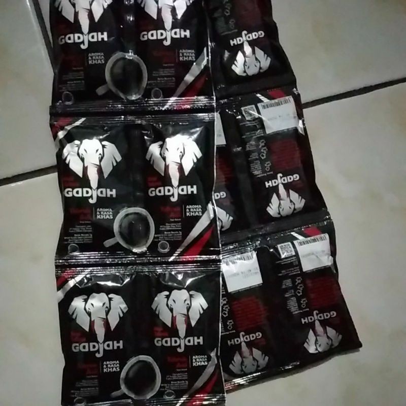 KOPI GADJAH TUBRUK ORIGINAL 20 SACHET KOPI GAJAH MURNI Lazada Indonesia