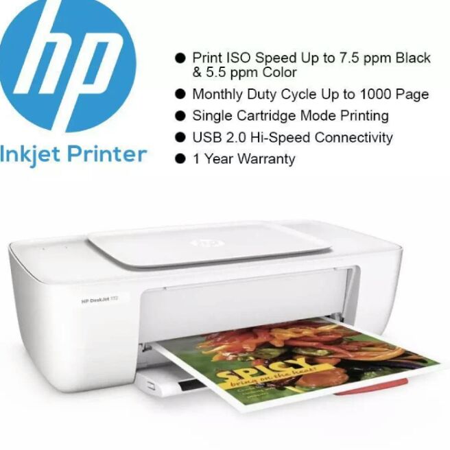 Printer Hp Deskjet 1112 Lazada Indonesia