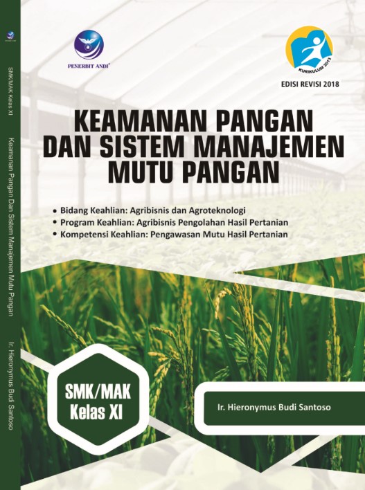 Buku Keamanan Pangan Dan Sistem Manajemen Mutu Pangan, Bidang Keahlian ...