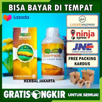 Qnc Jelly Gamat Original 300 Ml Asli Dari Ekstrak Teripang Emas