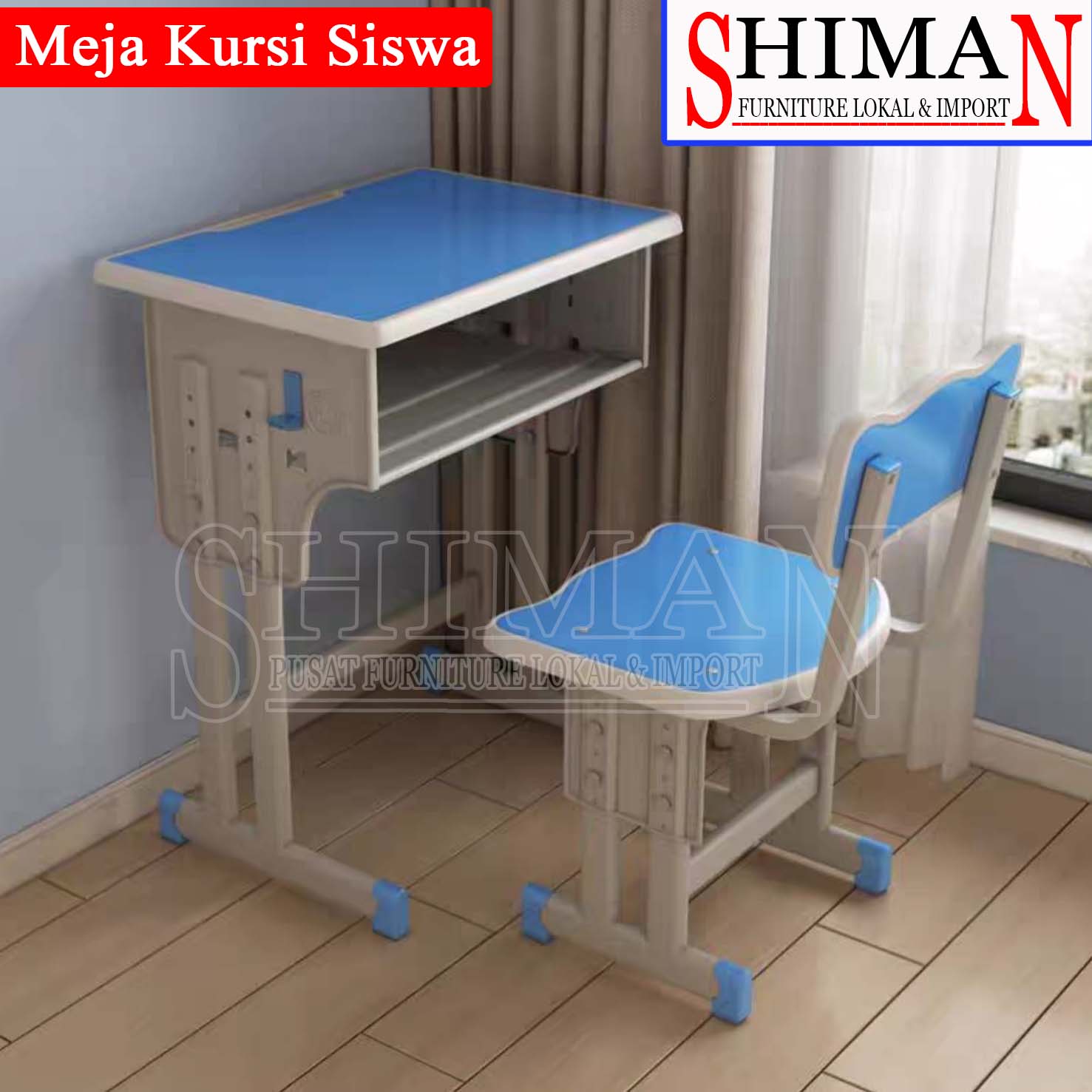 Meja Kursi Siswa | Meja Sekolah | Meja Siswa SD Besi | Lazada Indonesia