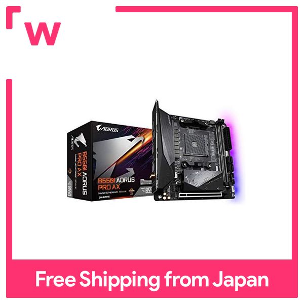 GIGABYTE B550I AORUS PRO AX (AM4 AMD/B550/Mini-Itx/Dual M.2/SATA 6Gb/s ...