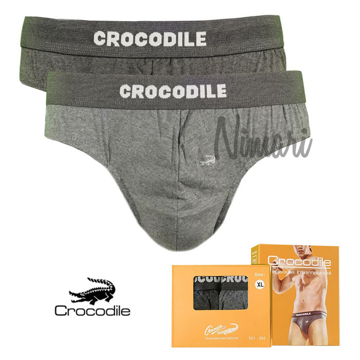 Celana Dalam Pria Crocodile 521 262 Harga 2 Pcs Lazada Indonesia