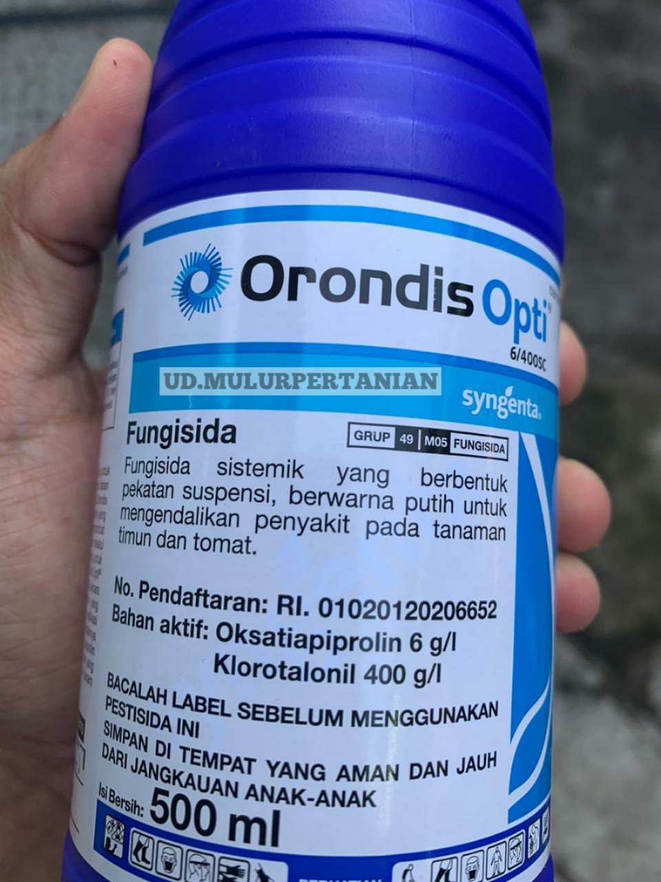 Fungisida Orondis Opti 6 400 Sc Dari Syngenta Isi 500 Ml Lazada Indonesia