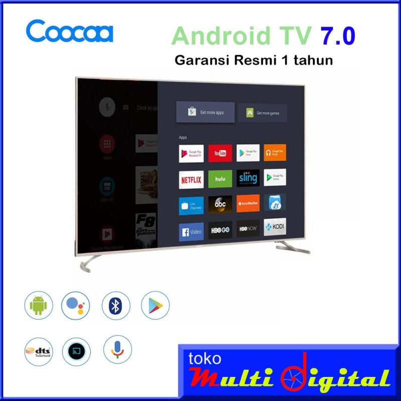 coocaa 50G2 Android 7.0 LED TV 50 Inch Metal Frame - 4K