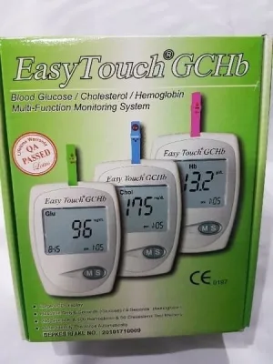 COD - Alat Cek Easy Touch 3 in 1 GCHB Gula, Kolesterol, HB