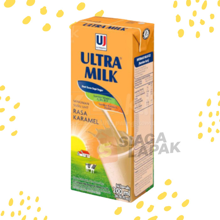 Susu Ultra Milk Uht All Varian 200ml Lazada Indonesia 0524