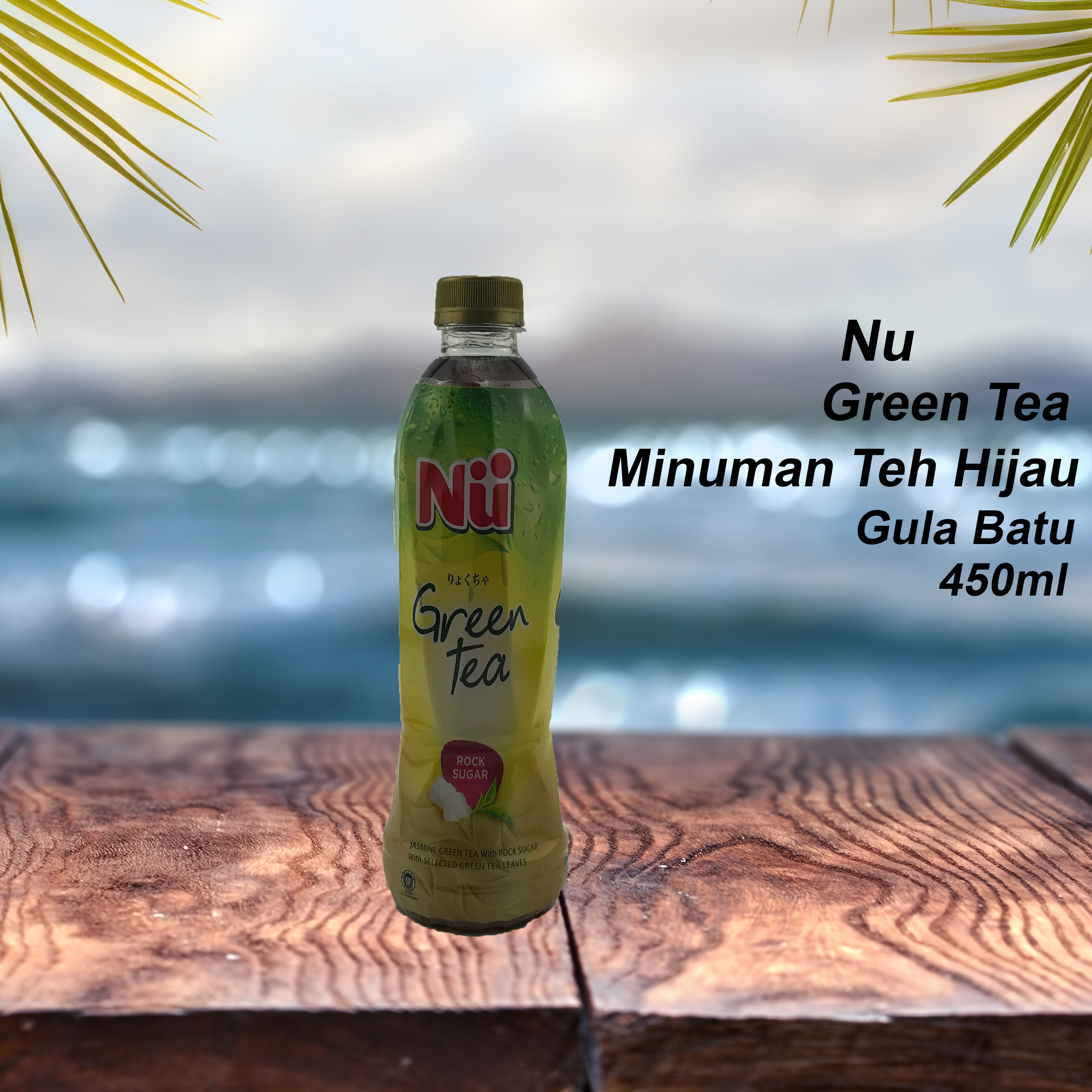 Nu Green Tea Minuman Teh Hijau Gula Batu 450ml Lazada Indonesia