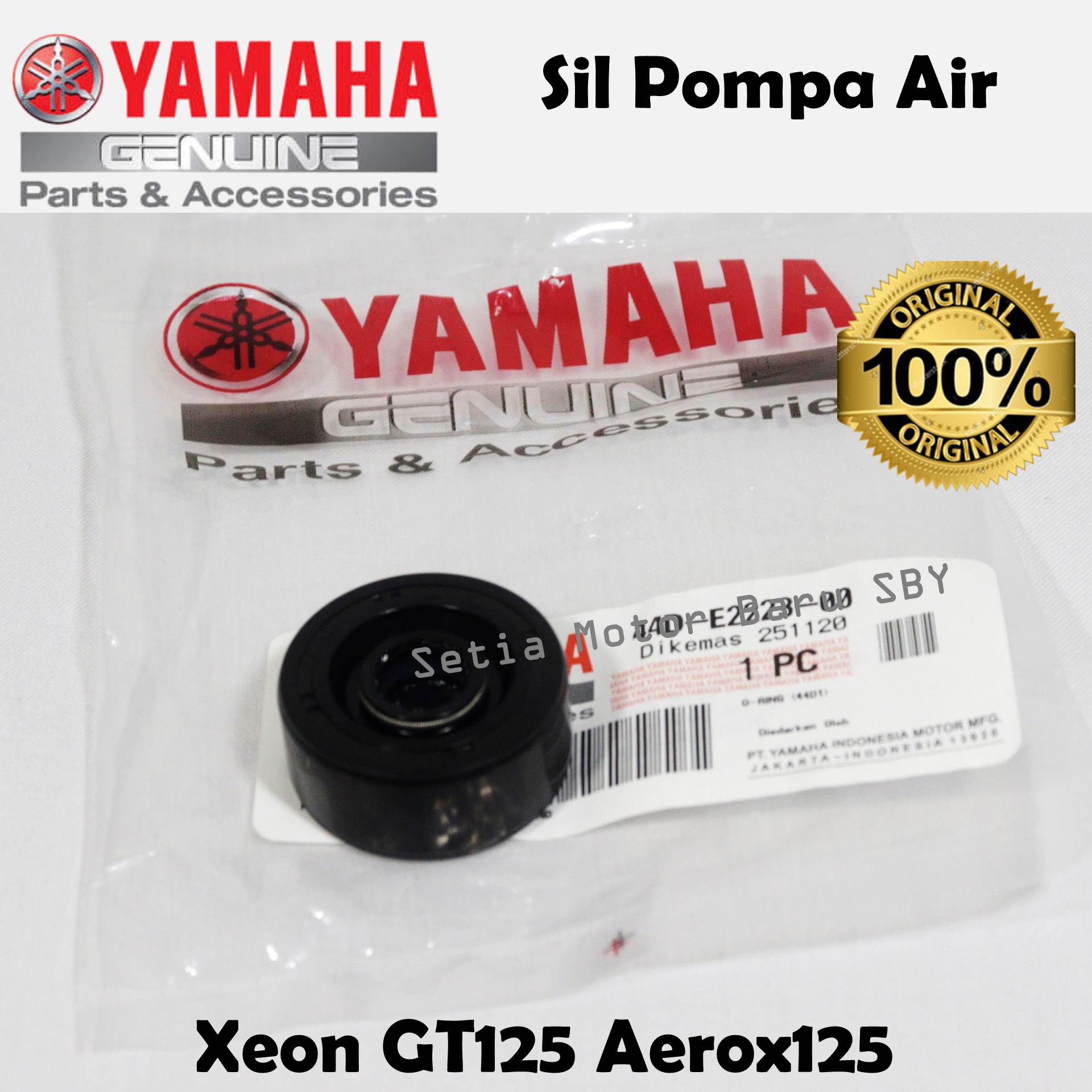 Seal Sil Pompa Air Radiator Motor Xeon RC GT Aerox 125 Asli Original ...